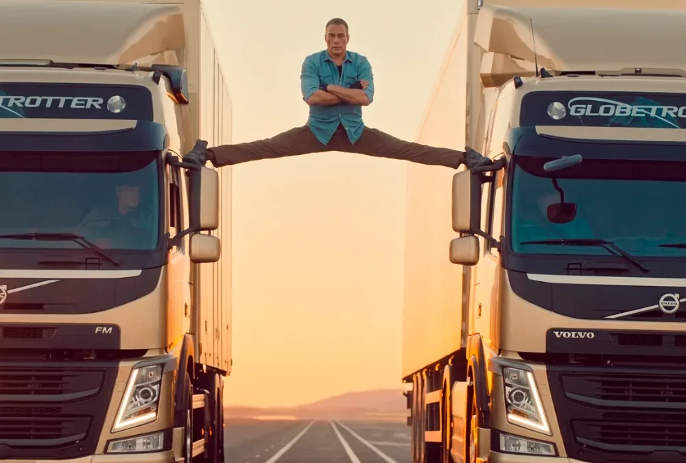 Volvo Trucks «Epic Split» La precisión técnica transformada en espectáculo visual
